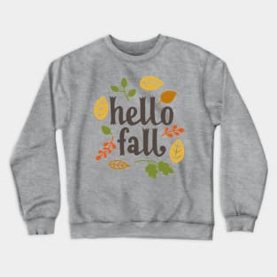 Hello Fall Crewneck Sweatshirt